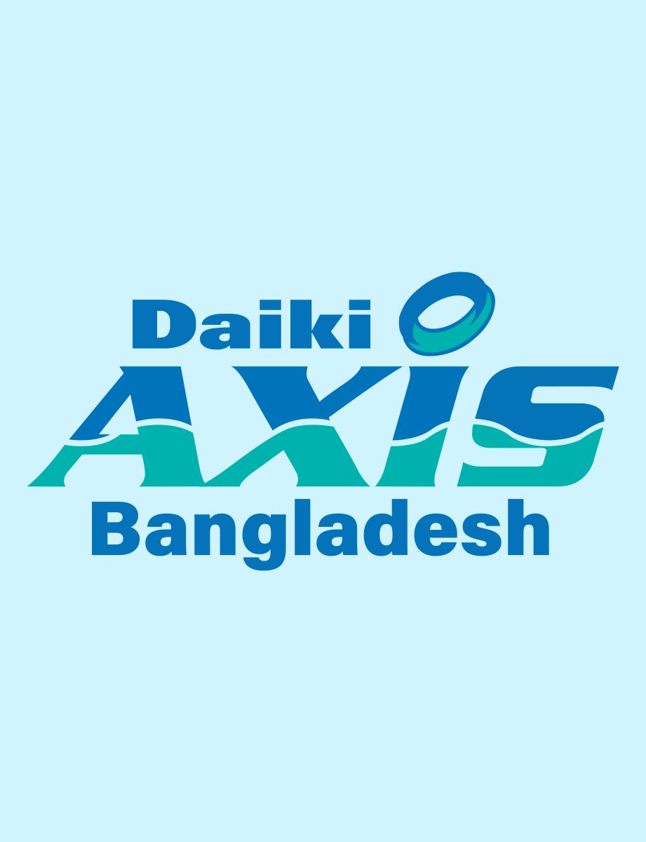 Official branding sewage treatment plant logo of Daiki Axis Bangladesh.