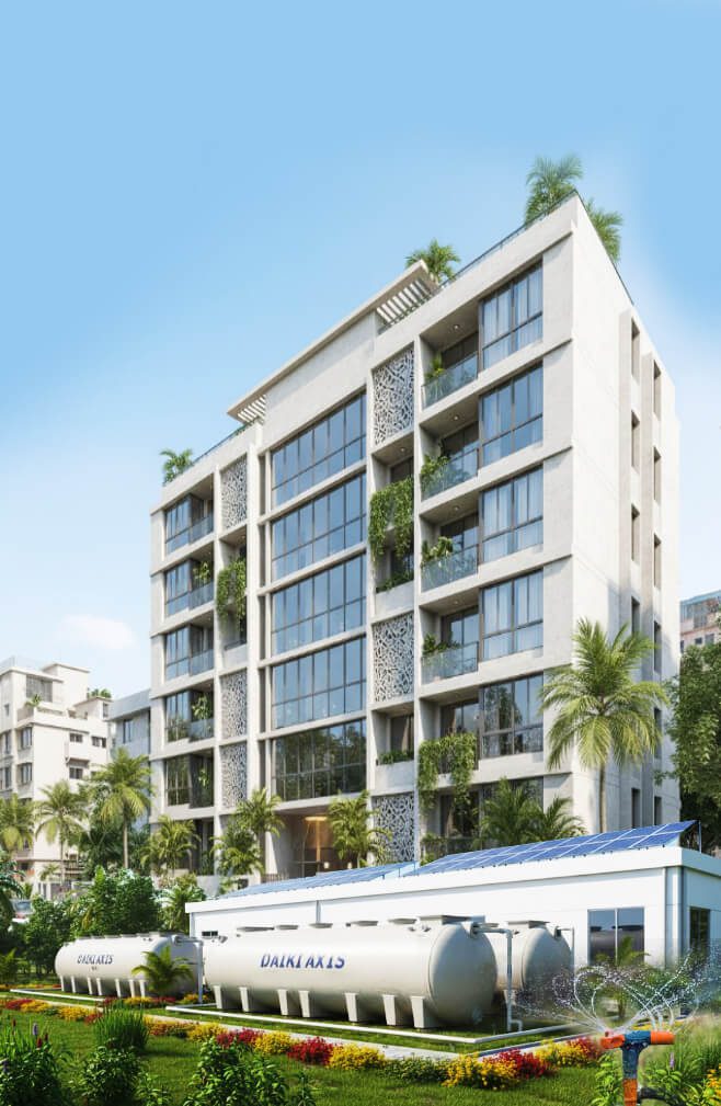 Sewage treatment plant (STP) installed for residential apartments in Bangladesh using decentralized Johkasou technology for sludge-free and eco-friendly wastewater treatment