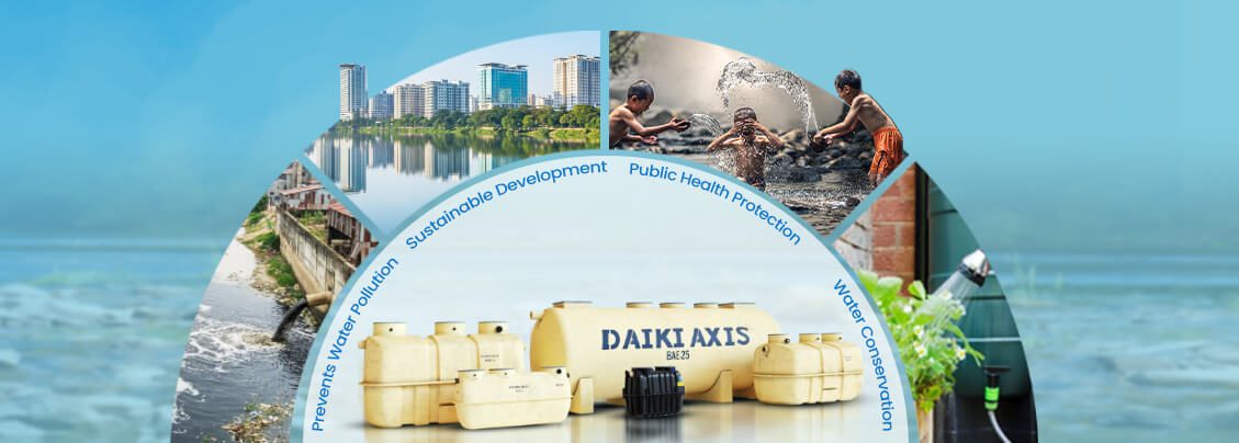 Sustainable and eco-friendly wastewater treatment plant solution by Daiki Axis Bangladesh